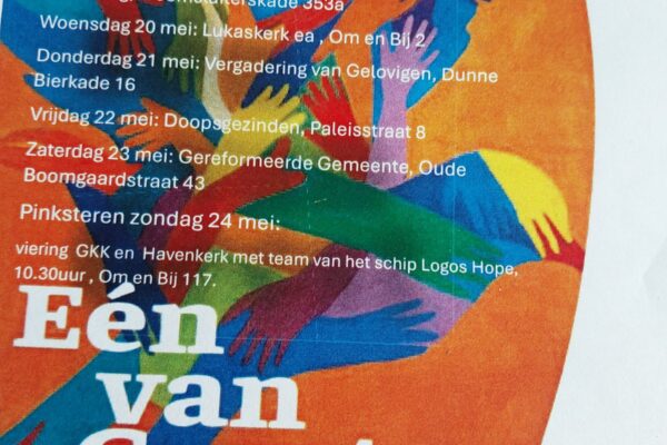 Week van gebed in kerken in Den Haag-Centrum