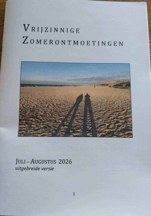 Vrijzinnige zomerontmoeting: do. 2 juli Vogels kijken doe je met je oren.